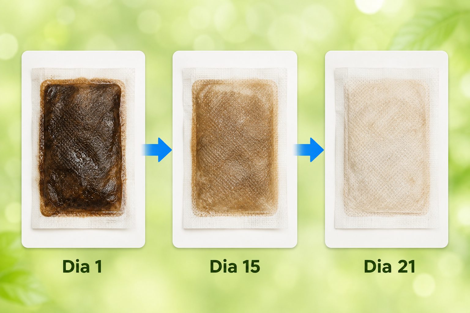 Linha do tempo dos resultados, dia a dia