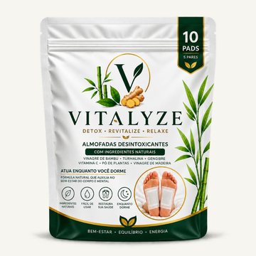 1 Kit Vitalyze com 10 almofadas
