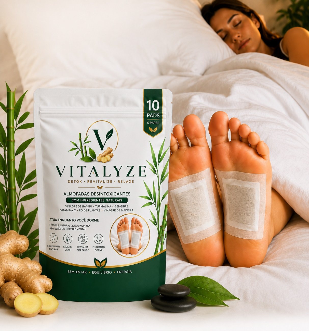 Almofadas detox Vitalyze
